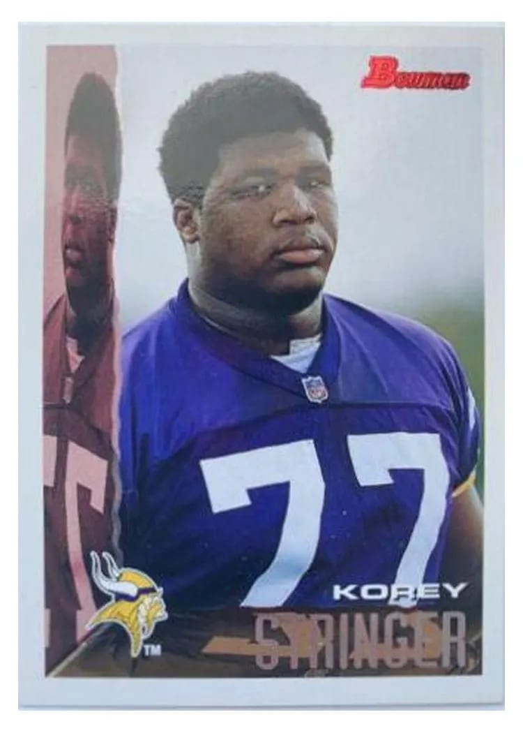 1995 Bowman Korey Stringer #24 card