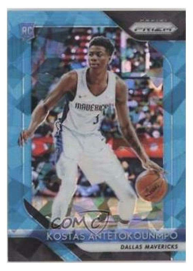 2018-19 Panini Prizm Base Set Kostas Antetokounmpo #22 card