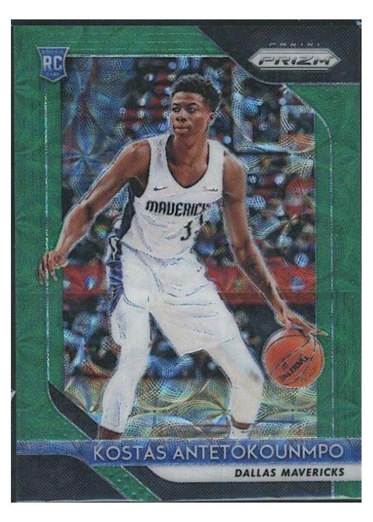2018-19 Panini Prizm Base Set Kostas Antetokounmpo #22 card