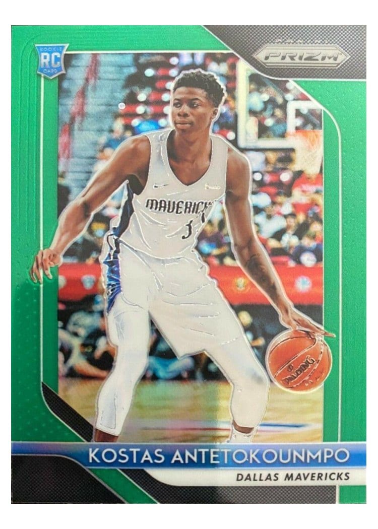 2018-19 Panini Prizm Base Set Kostas Antetokounmpo #22 card
