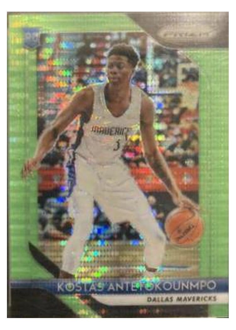 2018-19 Panini Prizm Base Set Kostas Antetokounmpo #22 card