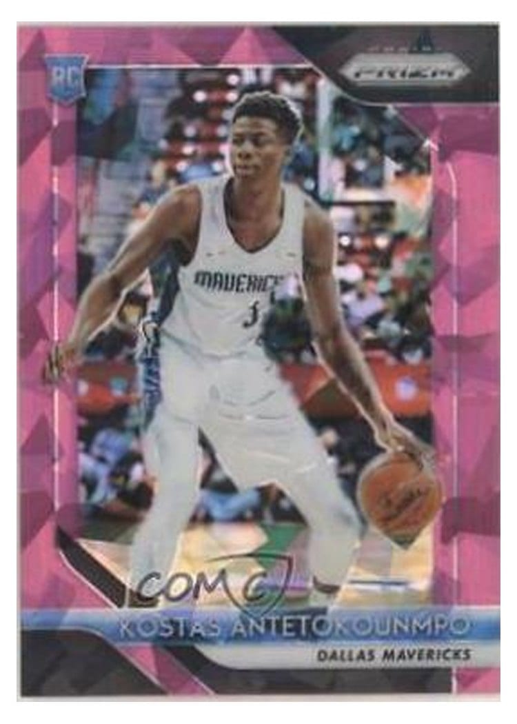 2018-19 Panini Prizm Base Set Kostas Antetokounmpo #22 card