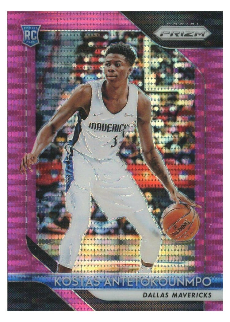 2018-19 Panini Prizm Base Set Kostas Antetokounmpo #22 card