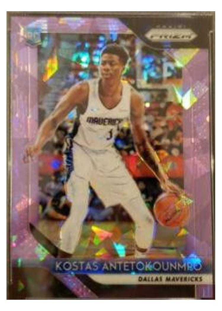 2018-19 Panini Prizm Base Set Kostas Antetokounmpo #22 card