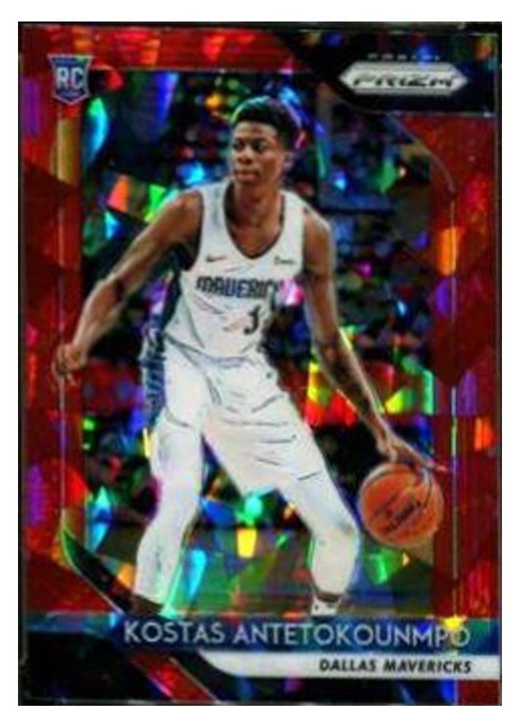 2018-19 Panini Prizm Base Set Kostas Antetokounmpo #22 card