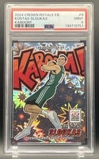 2024 Panini Crown Royale Euroleague Kaboom Kostas Sloukas #9 card