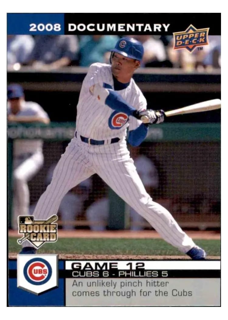 2008 Upper Deck Documentary Kosuke Fukudome #352 card