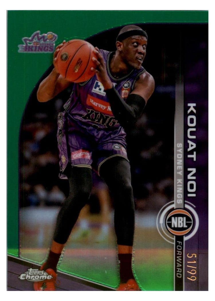 2023-24 Topps Chrome NBL Base Set Kouat Noi #88 card