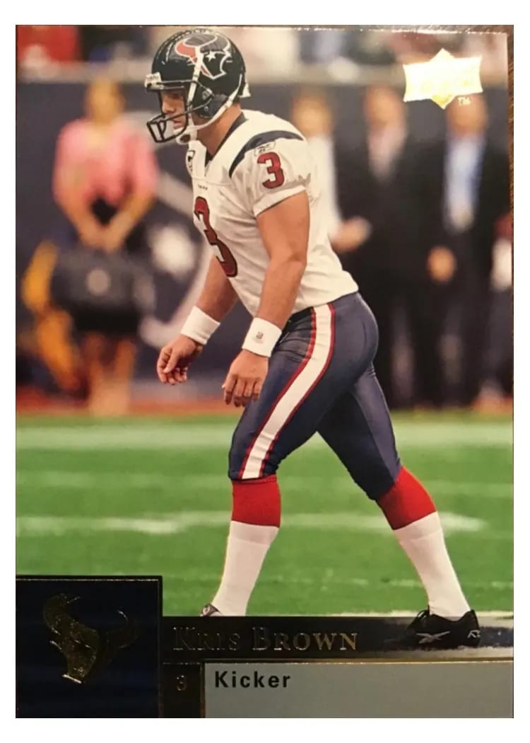 2009 Upper Deck Kris Brown #81 card