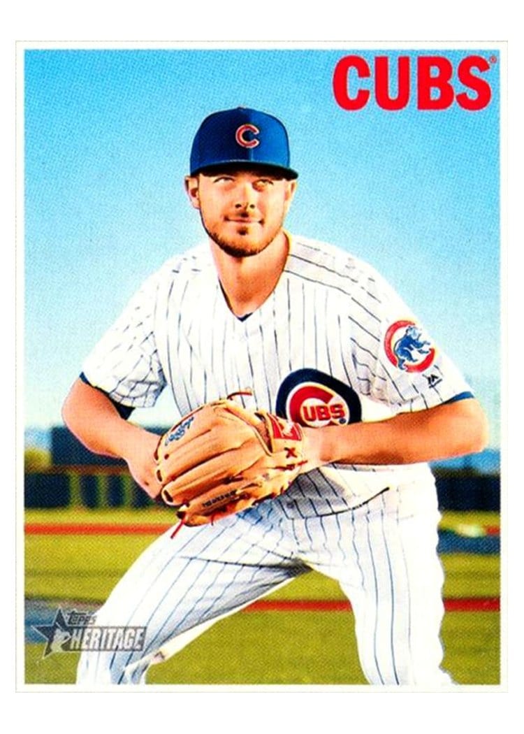 2019 Topps Heritage Base Set Kris Bryant #404 card