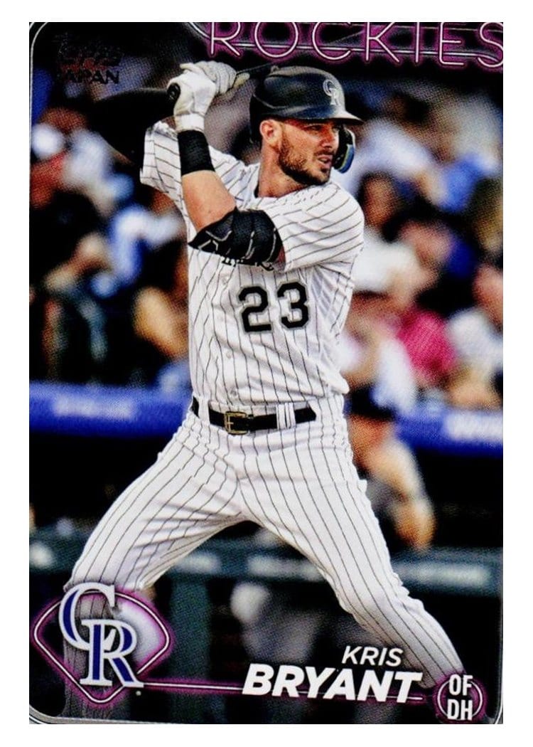 2024 Topps Japan Edition Base Set Kris Bryant #15 card