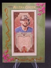 2025 Topps Allen & Ginter Allen & Ginter Mini Framed Relics Kris Bryant #MFR-KB card