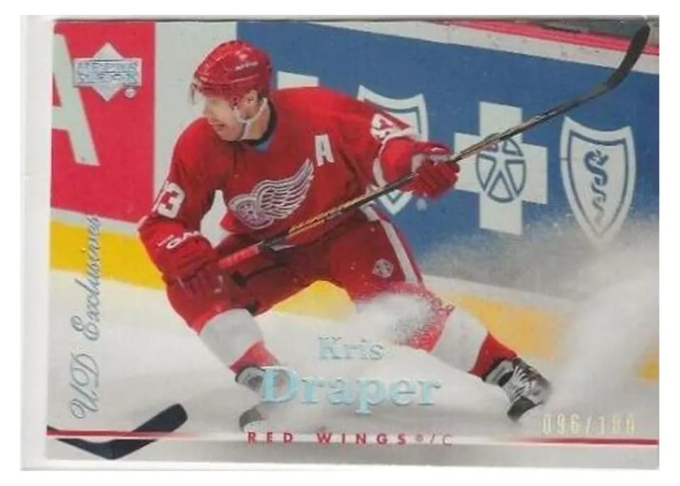 2007 Upper Deck Kris Draper #3 card