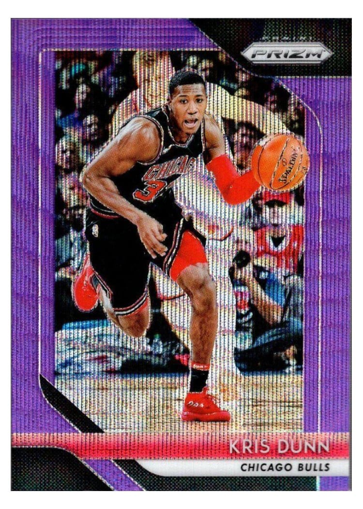 2018-19 Panini Prizm Base Set Kris Dunn #90 card