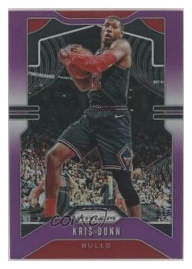 2019-20 Panini Prizm Base Set Kris Dunn #62 card