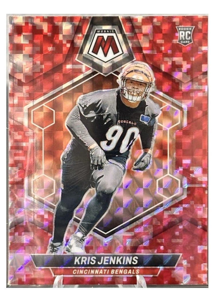 2024 Panini Mosaic Base Set Kris Jenkins #348 card