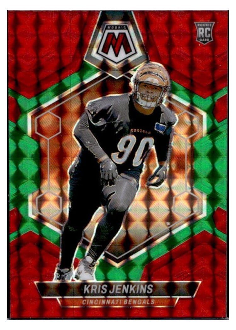 2024 Panini Mosaic Base Set Kris Jenkins #348 card