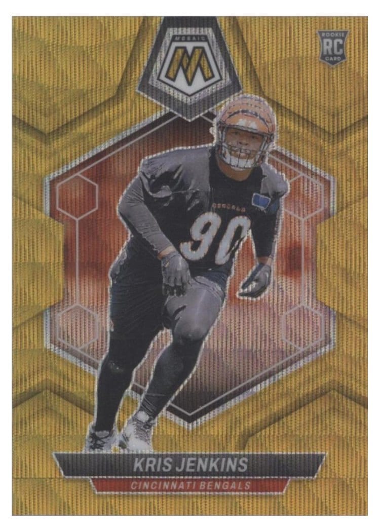 2024 Panini Mosaic Base Set Kris Jenkins #348 card