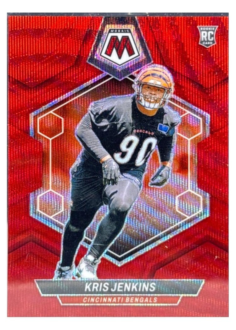 2024 Panini Mosaic Base Set Kris Jenkins #348 card