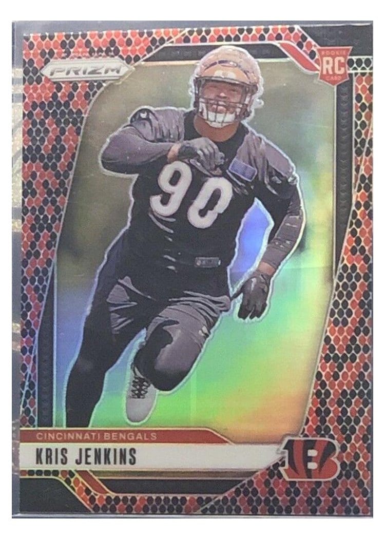 2024 Panini Prizm Base Set Kris Jenkins #364 card