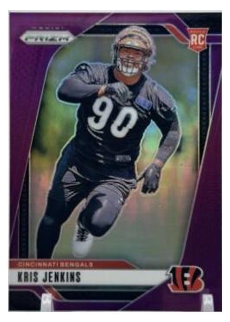2024 Panini Prizm Base Set Kris Jenkins Purple #364 card