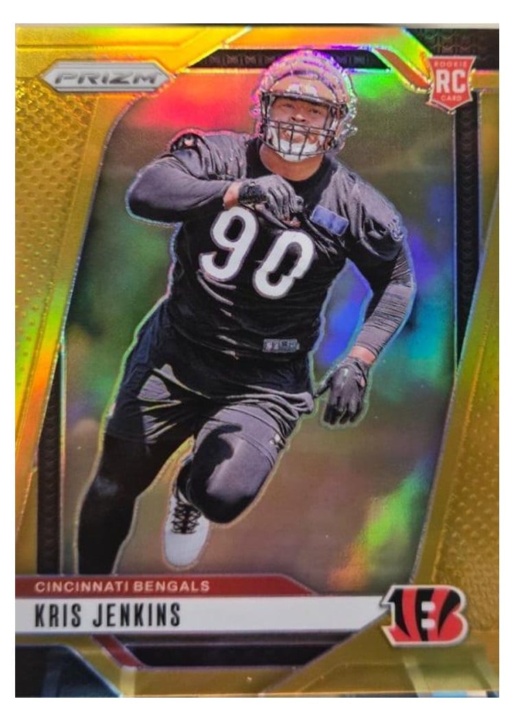 2024 Panini Prizm Base Set Kris Jenkins Gold #364 card