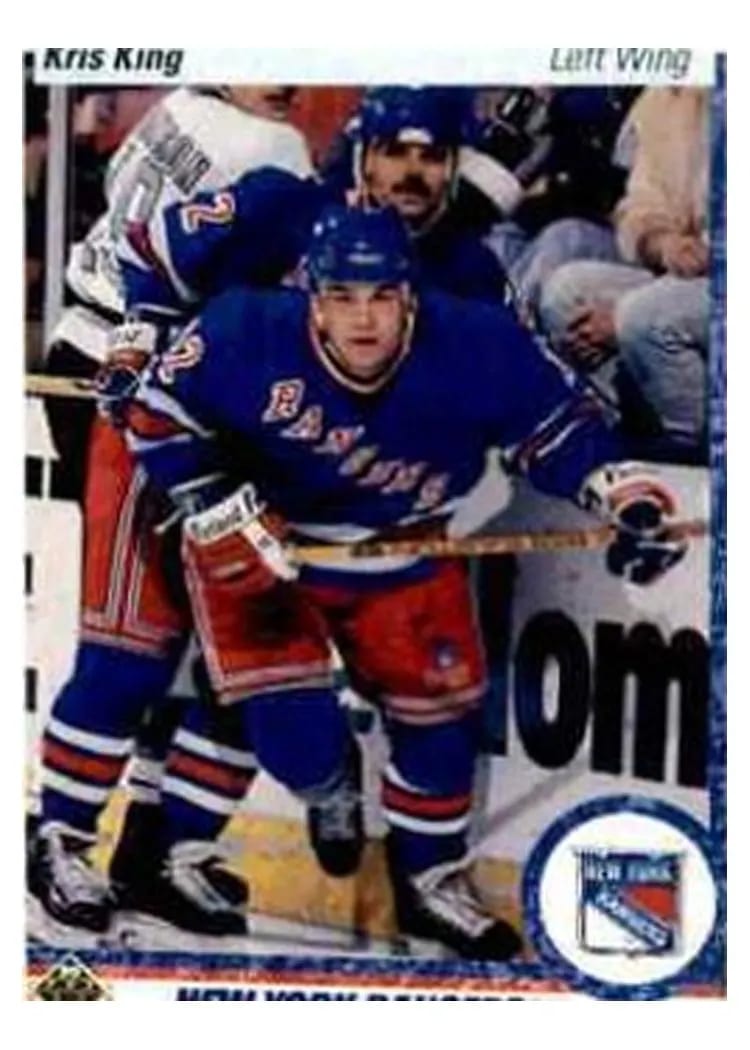 1990 Upper Deck Kris King #440 card