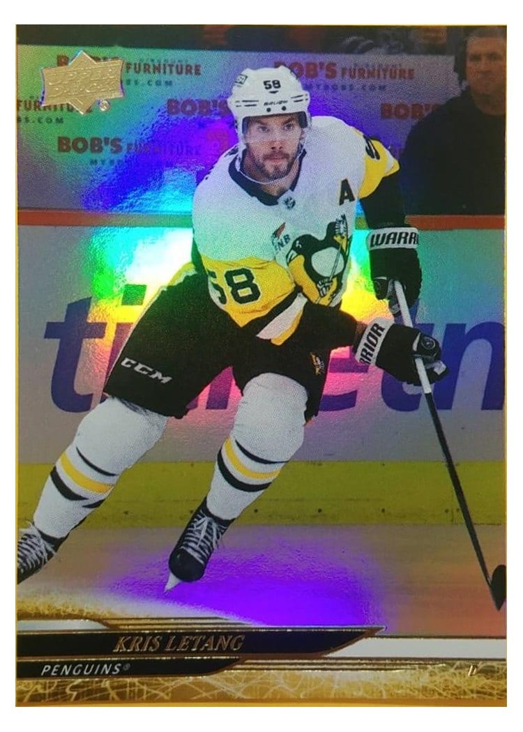 2024-25 Upper Deck Base Set Kris Letang Silver Foil #143 card