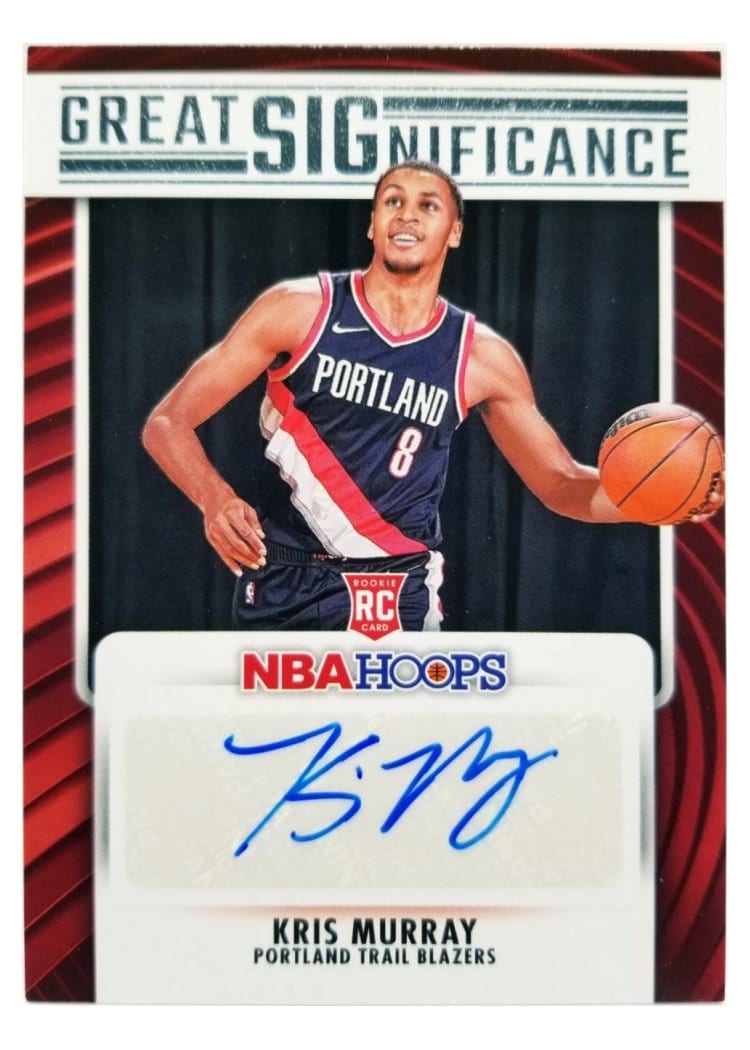 2023-24 Hoops Great SIGnificance Kris Murray #GS-MUR card