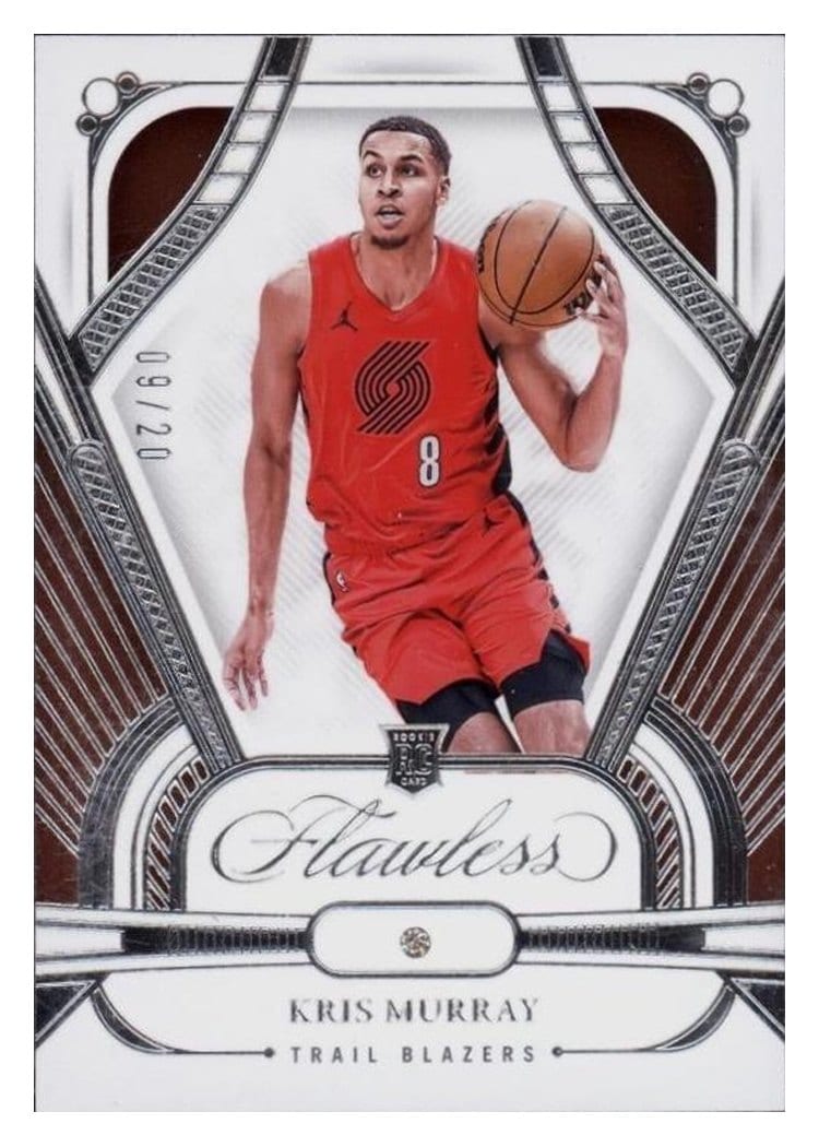 2023-24 Panini Flawless Base Set Kris Murray #67 card