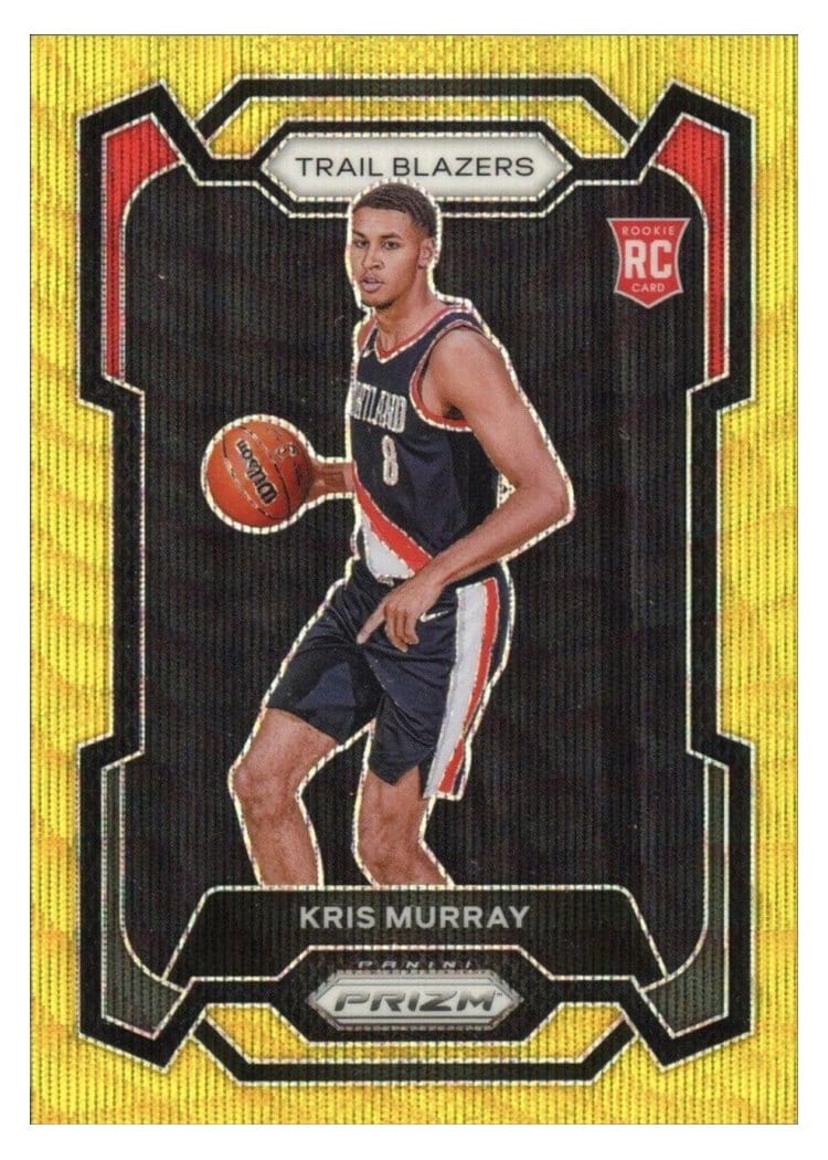 2023-24 Panini Prizm Base Set Kris Murray #142 card