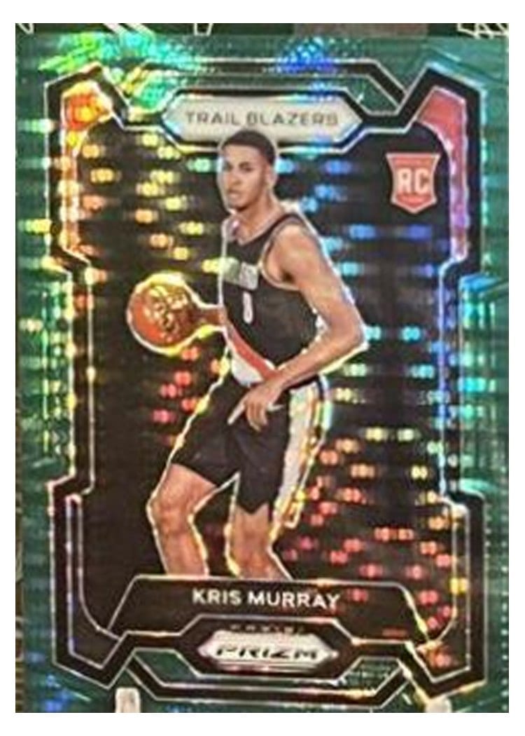 2023-24 Panini Prizm Base Set Kris Murray #142 card