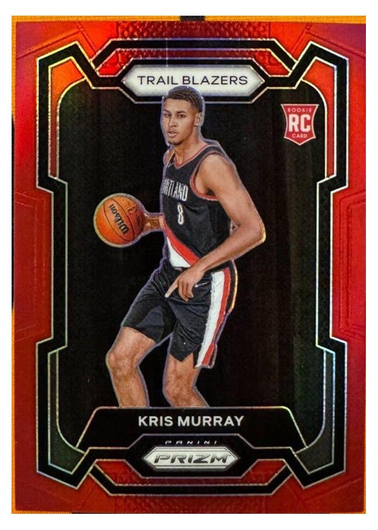 2023-24 Panini Prizm Base Set Kris Murray #142 card