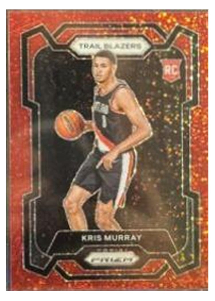 2023-24 Panini Prizm Base Set Kris Murray #142 card