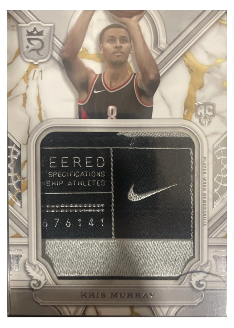 2023-24 Topps Royalty Jersey Tags Kris Murray #JT-KM card