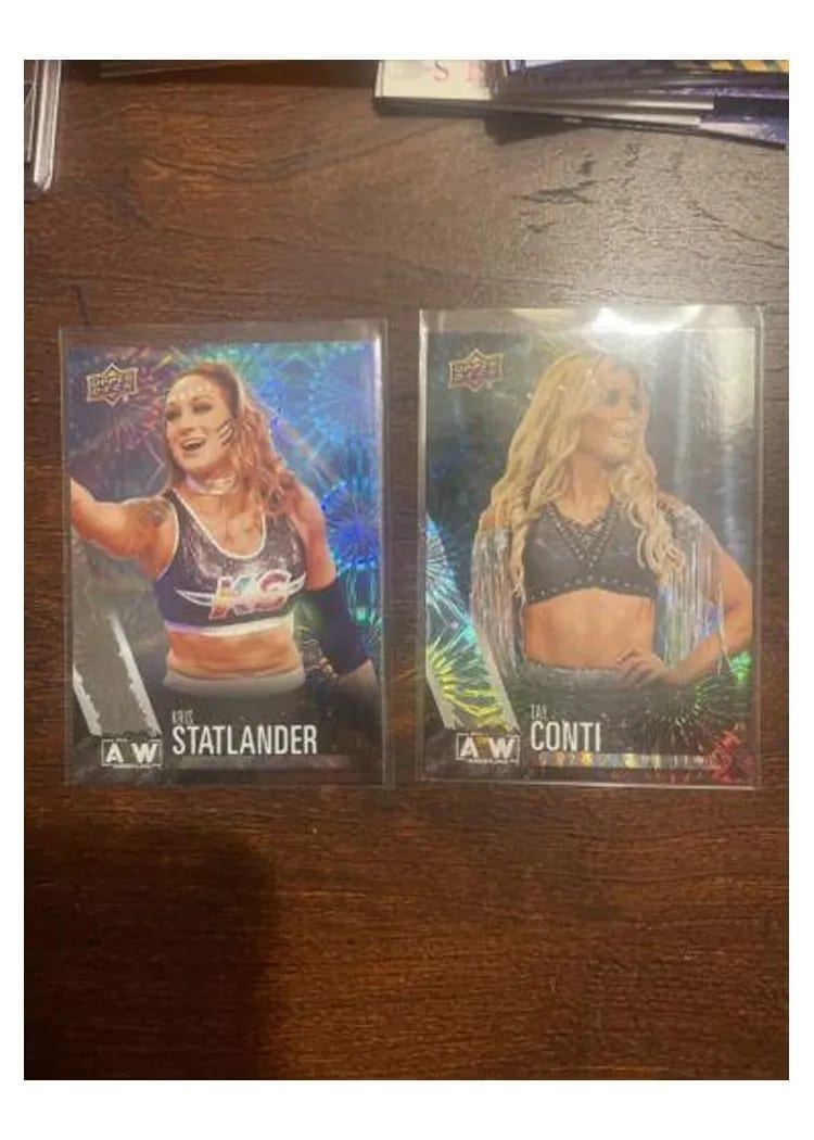 2021 Upper Deck AEW Kris Statlander #2 card