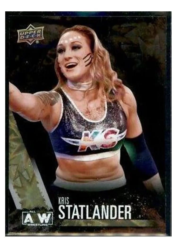 2021 Upper Deck AEW Kris Statlander #2 card