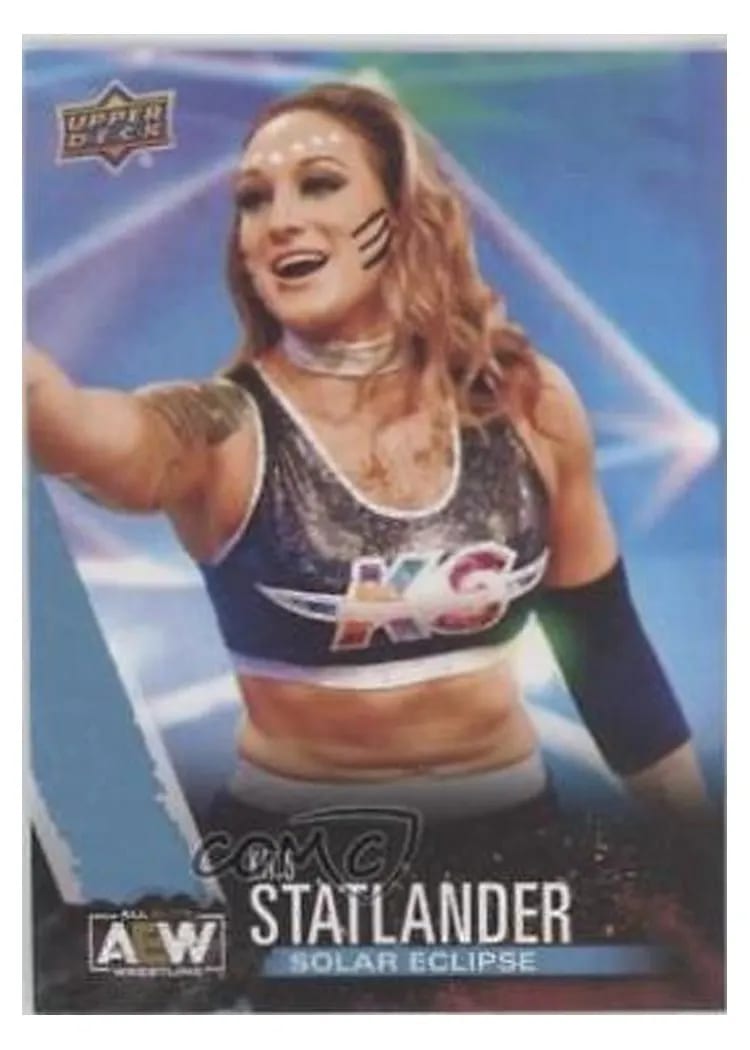 2021 Upper Deck AEW Kris Statlander #2 card
