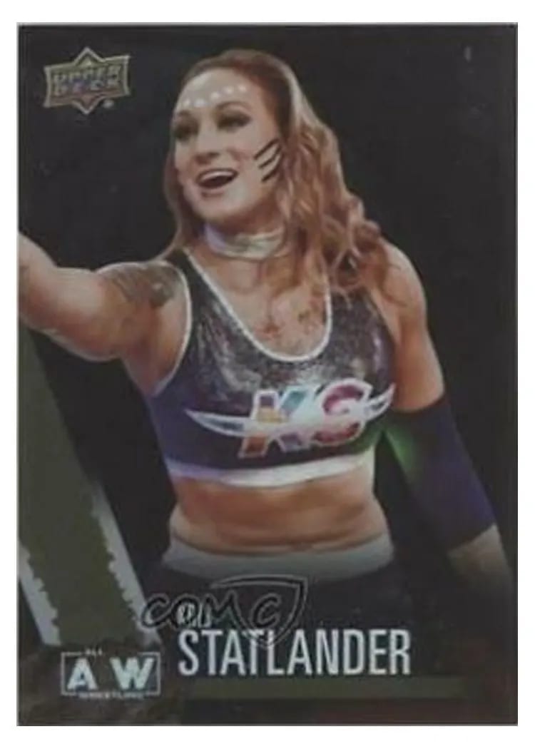 2021 Upper Deck AEW Kris Statlander #2 card