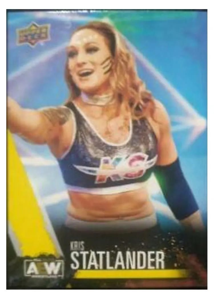 2021 Upper Deck AEW Kris Statlander #2 card