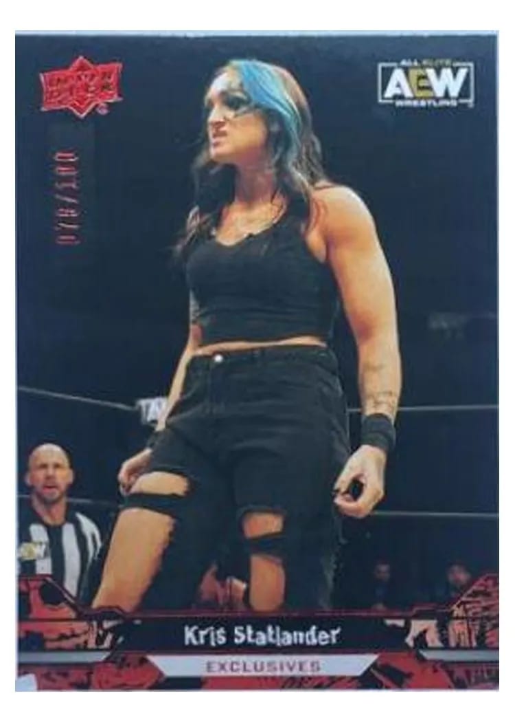 2023 Upper Deck AEW Kris Statlander #5 card