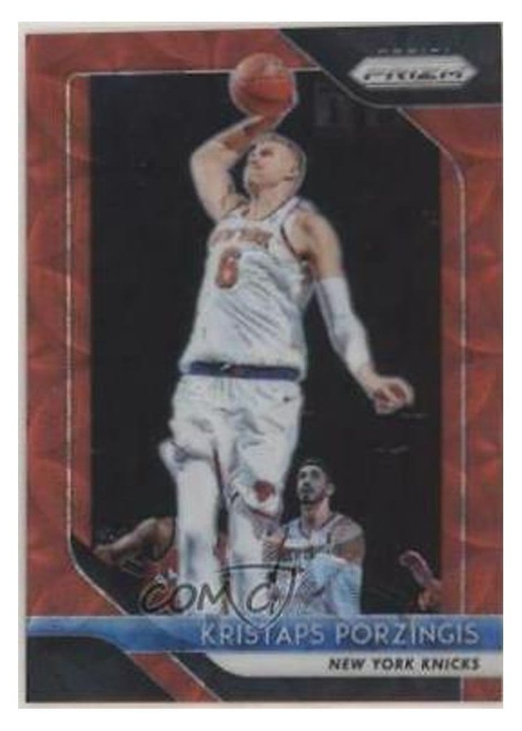 2018-19 Panini Prizm Base Set Kristaps Porzingis #267 card