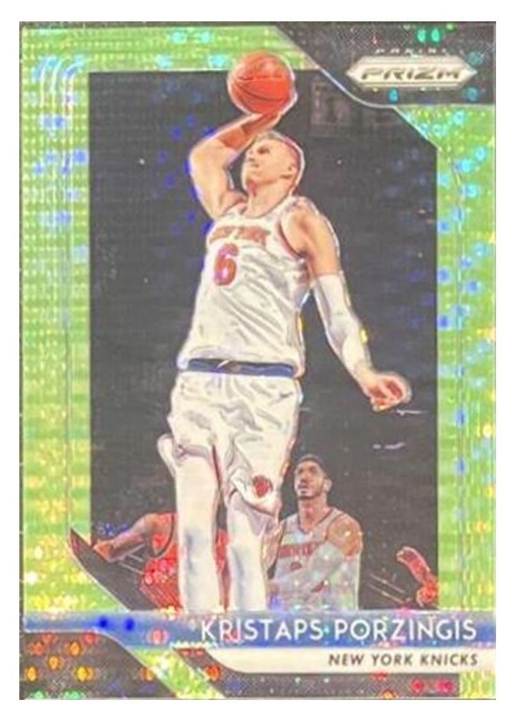 2018-19 Panini Prizm Base Set Kristaps Porzingis #267 card