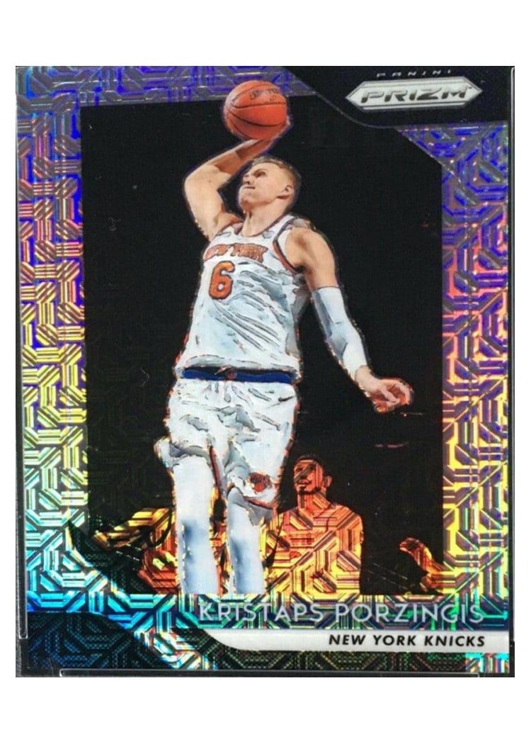 2018-19 Panini Prizm Base Set Kristaps Porzingis #267 card