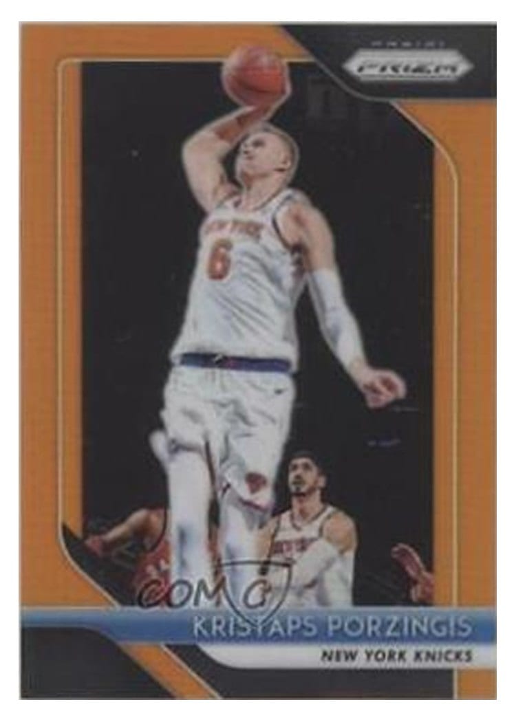 2018-19 Panini Prizm Base Set Kristaps Porzingis #267 card