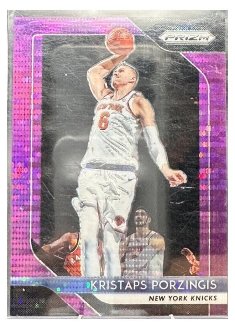 2018-19 Panini Prizm Base Set Kristaps Porzingis #267 card