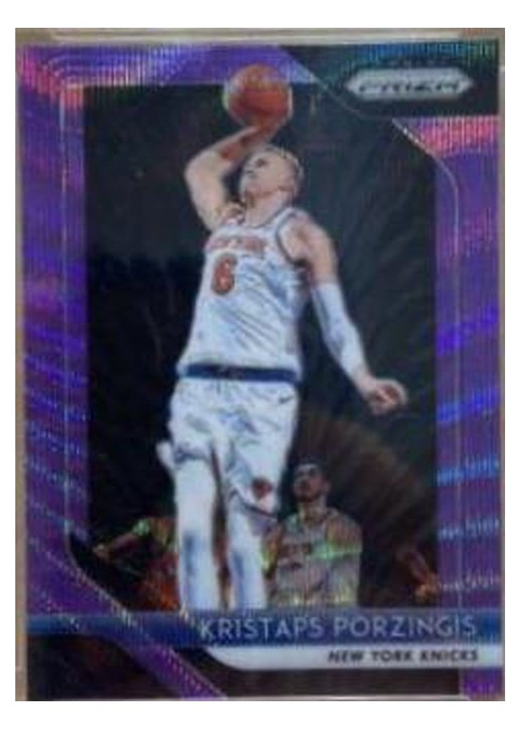 2018-19 Panini Prizm Base Set Kristaps Porzingis #267 card