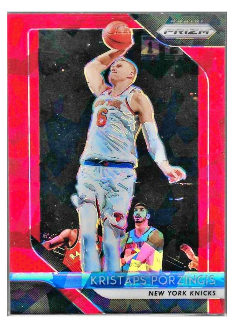 2018-19 Panini Prizm Base Set Kristaps Porzingis #267 card