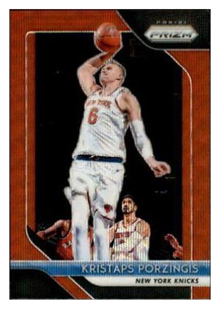 2018-19 Panini Prizm Base Set Kristaps Porzingis #267 card