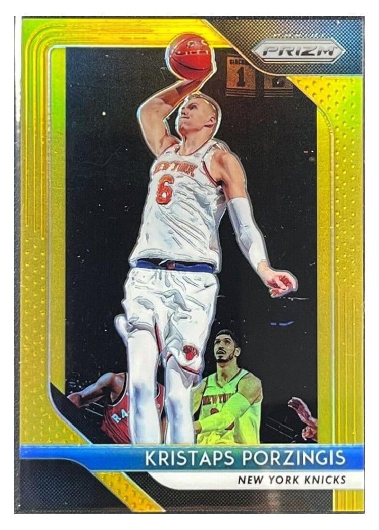 2018-19 Panini Prizm Base Set Kristaps Porzingis #267 card
